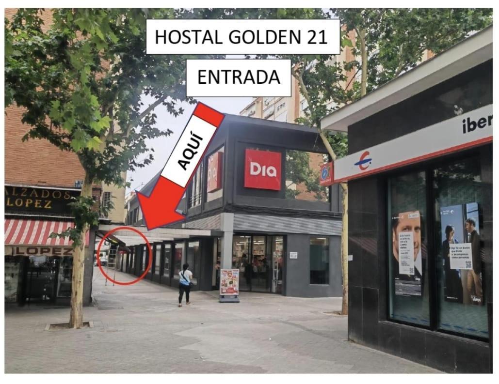 Hostal Golden 21*** Madrid Exterior foto